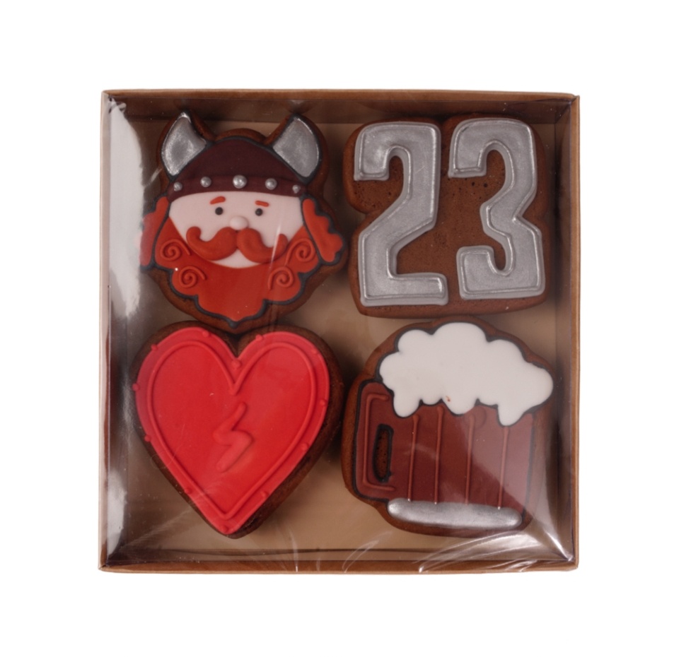 

Набор шоколадных пряников Baker-Maker "Мой защитник" 120 г