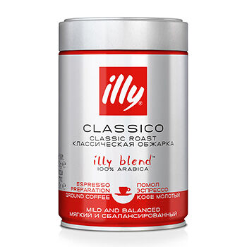 Кофе молотый Illy Classico классическая прожарка