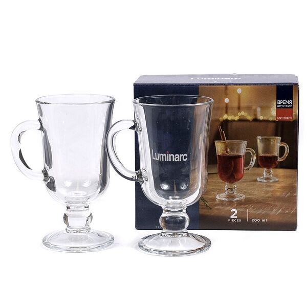 Набор кружек стеклянных Tasting time. mulled wine 2*200мл (арт Q2844 код 042319)