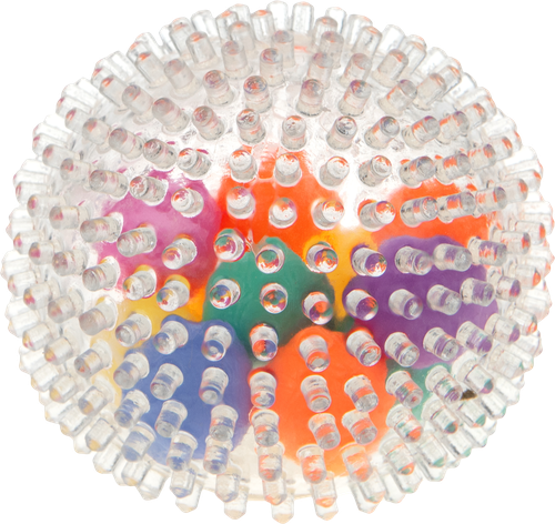 

Игрушка 1Toy Жмяка, шар с разноцветными шариками, в ассортименте, d=6,5 см, в ассортименте