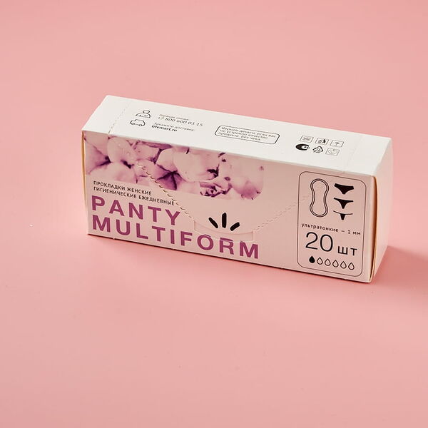 Прокладки ежедневные Panty Multiform, 20 шт