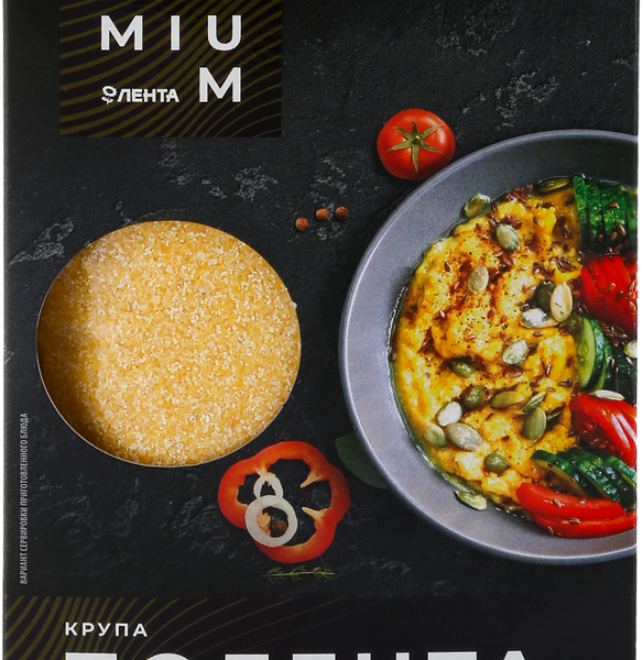 Крупа кукурузная для поленты ЛЕНТА PREMIUM