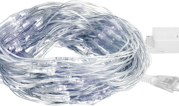 Электрогирлянда новогодняя Vegas Сеть Холодное свечение светодиодная 176 ламп 1.5*1.5м