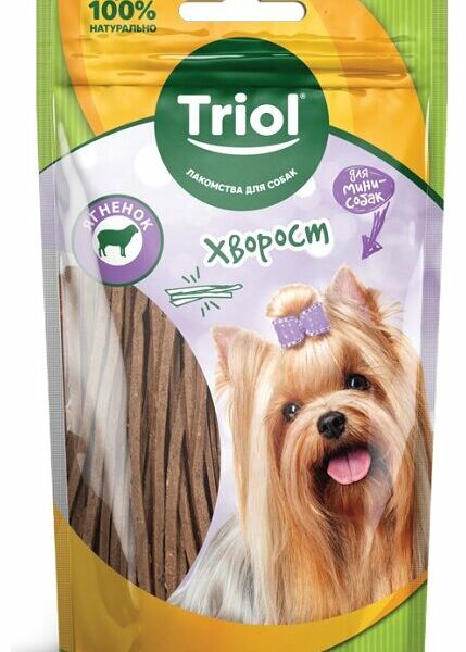 Лакомство для собак Triol Хворост из ягненка Для мини-собак