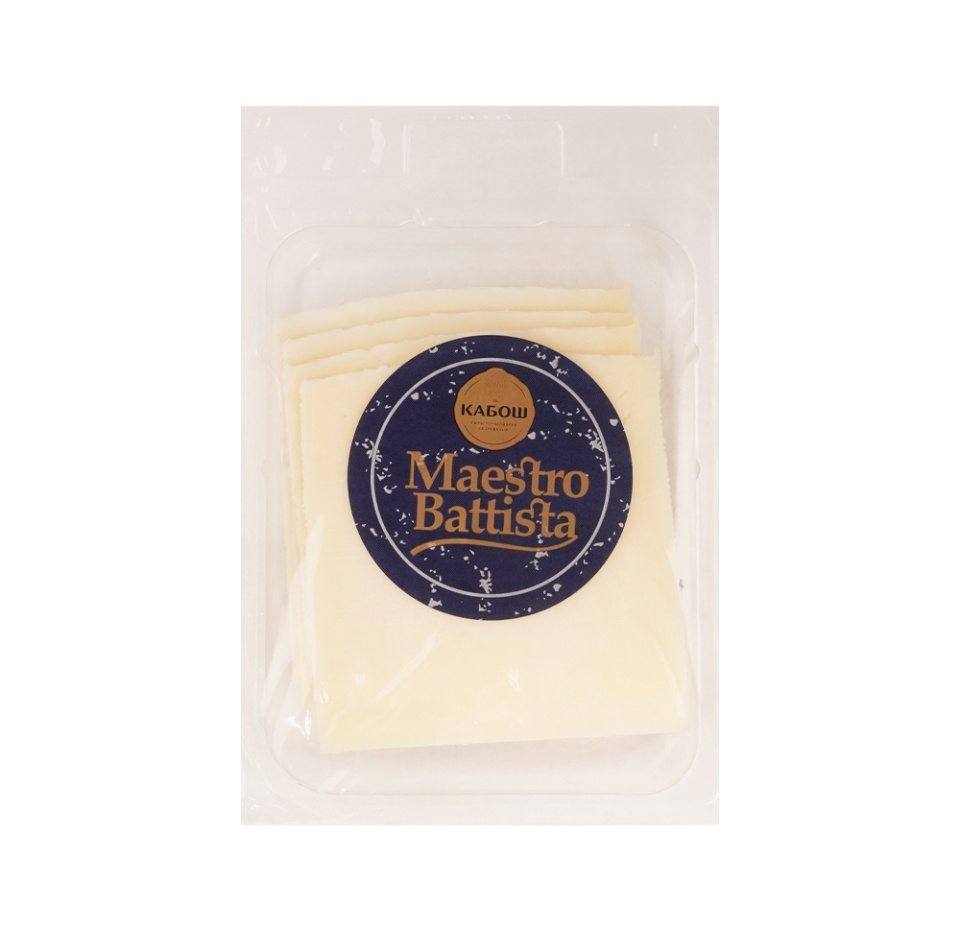 

Сыр Маэстро Баттиста Меццано 50% Кабош 130г Россия