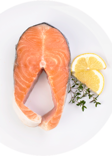 

Стейк из лосося атлантического охлажденный