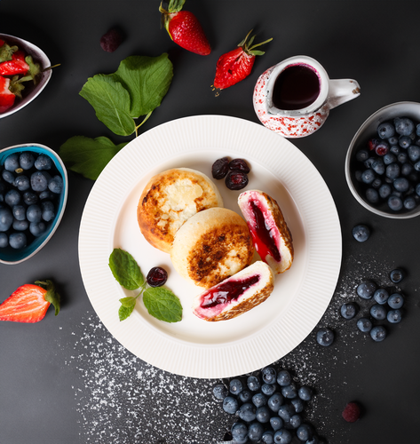 

Сырники Лента Fresh с вишневой начинкой вес