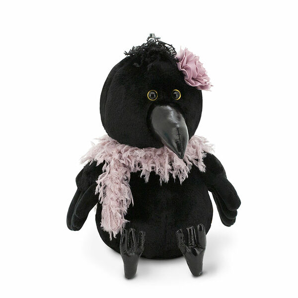 Игрушка мягконабивная Life Ворона Клара В гламуре 20 OS808/20