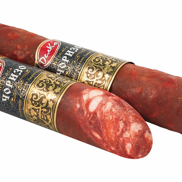 Колбаса сырокопченая Чоризо ТМ Делко