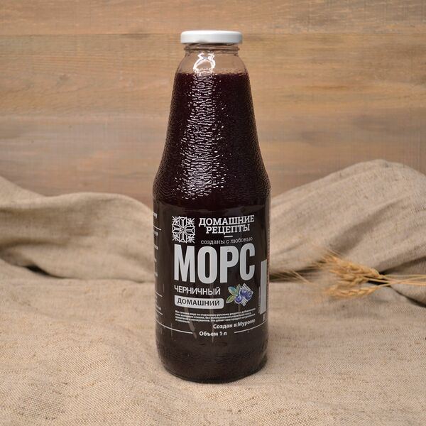 Морс черничный, 1л