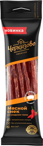

Колбаски сырокопчёные Черкизово Premium Мясной снек со сладким чили 70 г