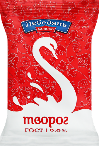 

Творог ЛебедяньМолоко 9% 180 г