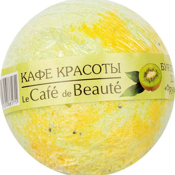 Бурлящий шарик для ванны Кафе красоты Фруктовый сорбет