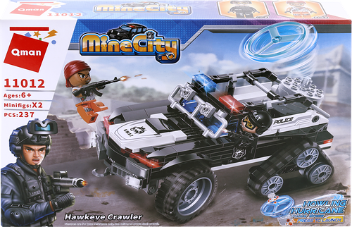 Конструктор QMAN Вездеход, 237 деталей