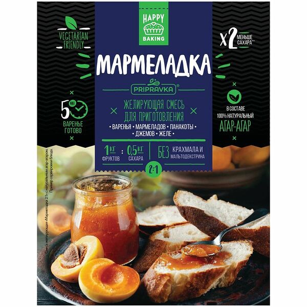 Смесь Pripravka Happy Baking Мармеладка агар-агар, 25г