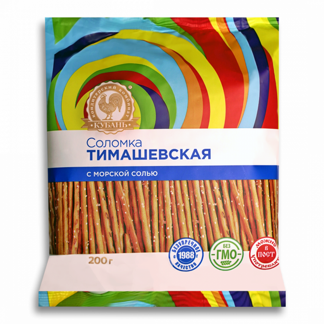 

Соломка Кондитерский комбинат Кубань Тимашевская соленая 200 г