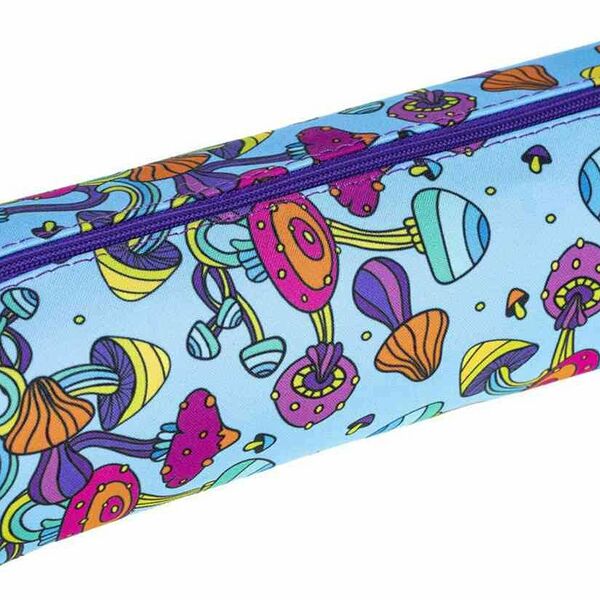 Пенал Hatber Npk_470 мягкий на молнии дизайн в ассортименте, 210×65×60 мм