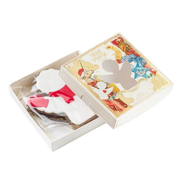 Печенье кунжутное с морской солью и ганашем 