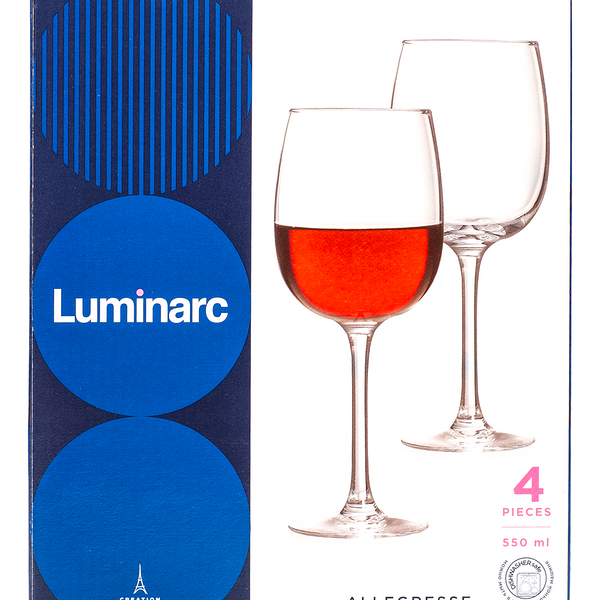 Набор бокалов для вина Luminarc Allegresse 550 мл 4 шт.