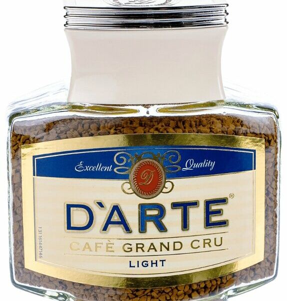 Кофе растворимый D'Arte Grand Cru Light, 100г