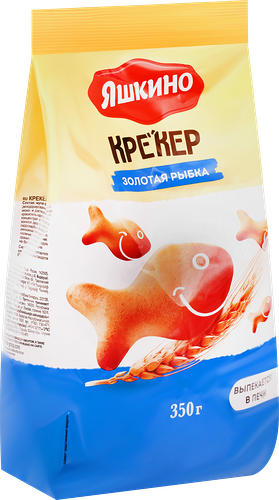 Крекер Яшкино золотая рыбка, 350г