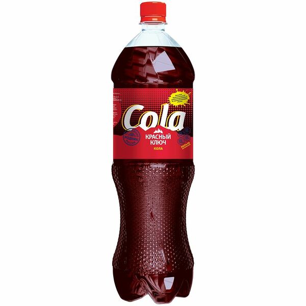 Напиток Красный ключ Кола среднегазированный 1.5 л