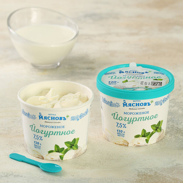 Мороженое Йогуртное 7,5% МясновЪ Ферма