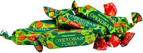 Конфеты КРАСНЫЙ ОКТЯБРЬ Ореховая роща батончики вес до 250г
