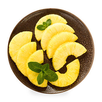 Ананас резаный полукольца 300 г Mosaic Россия