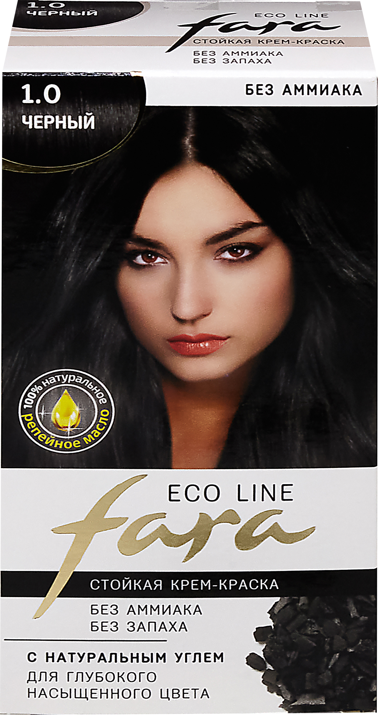 

Краска для волос FARA Eco Line 1.0 Черный