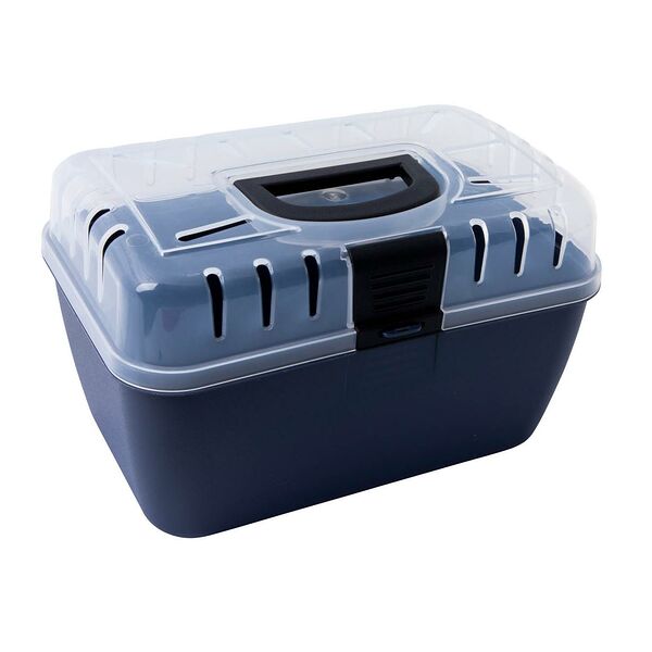 Переноска для грызунов 29x19x18см серый