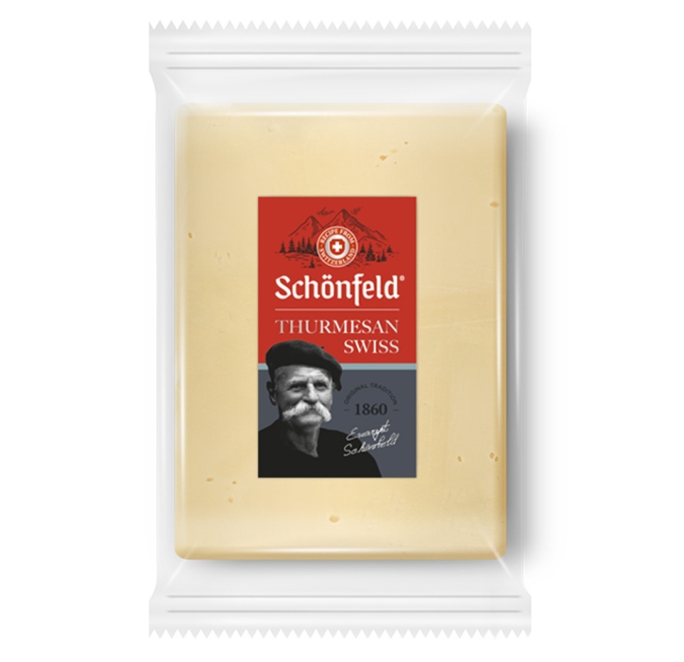 

Сыр Schonfeld Swiss Thurmesan 150 г