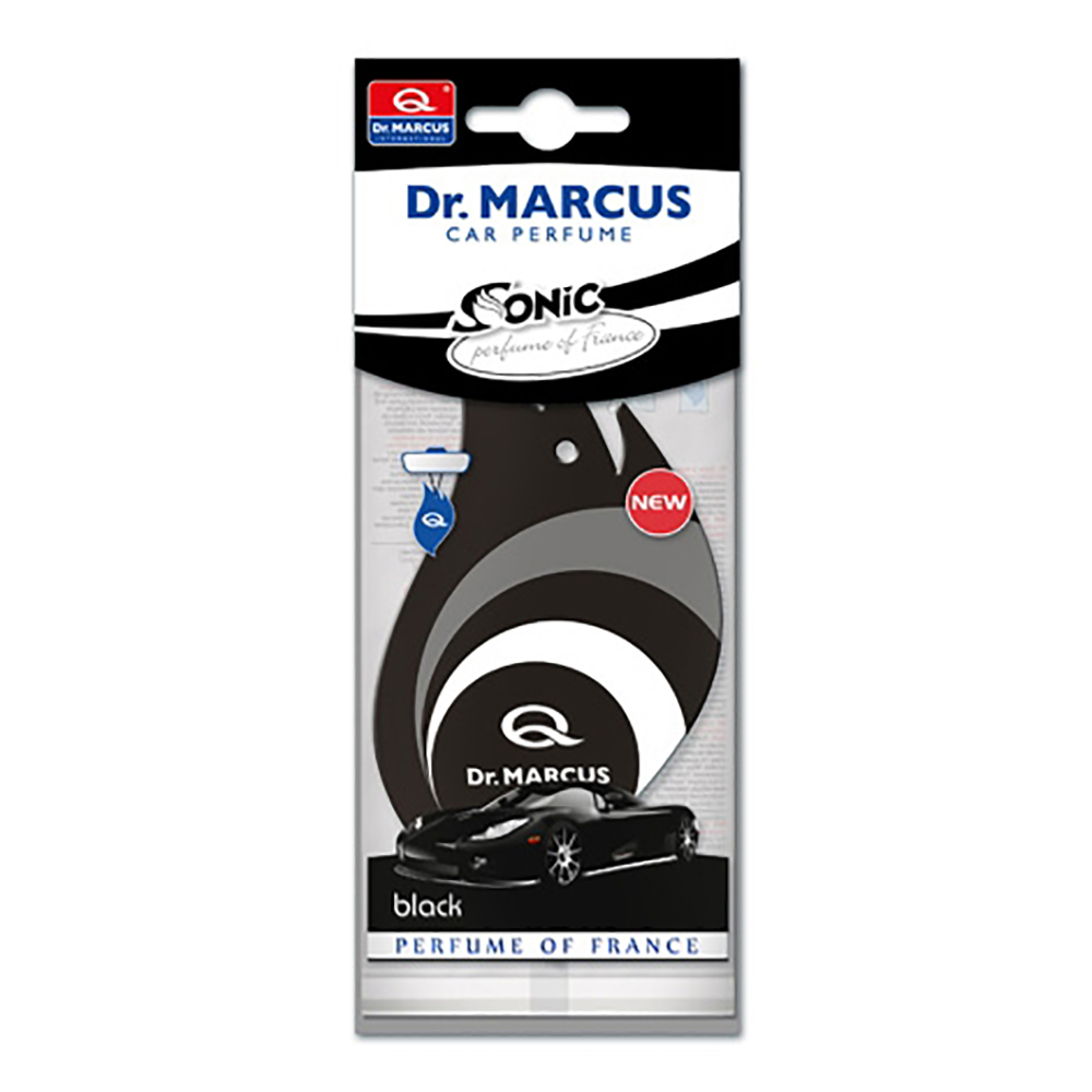 

Ароматизатор автомобильный DR. MARCUS Sonic Black/New Car, Арт. 373, 1 шт