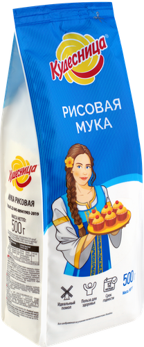 

Мука Кудесница рисовая, 500 г