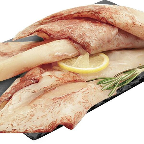 Кальмар тушка неочищенный с/м