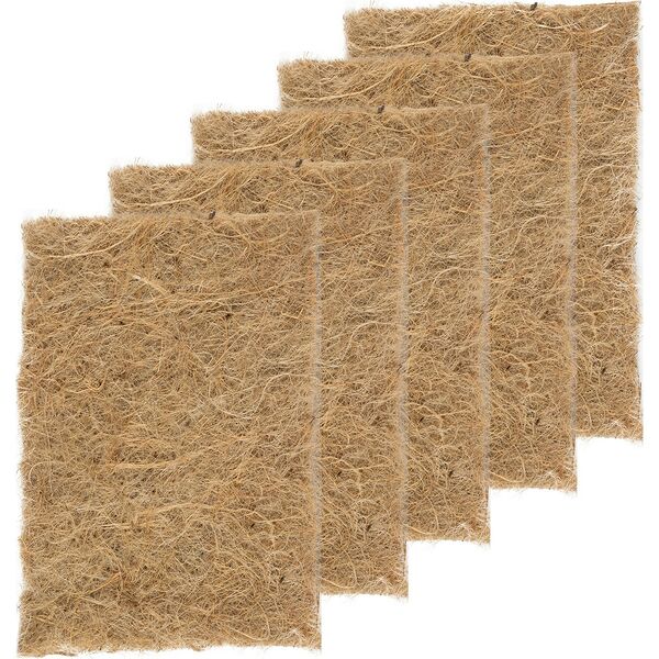 Коврик джутовый для микрозелени, 10х15 см, 5 шт