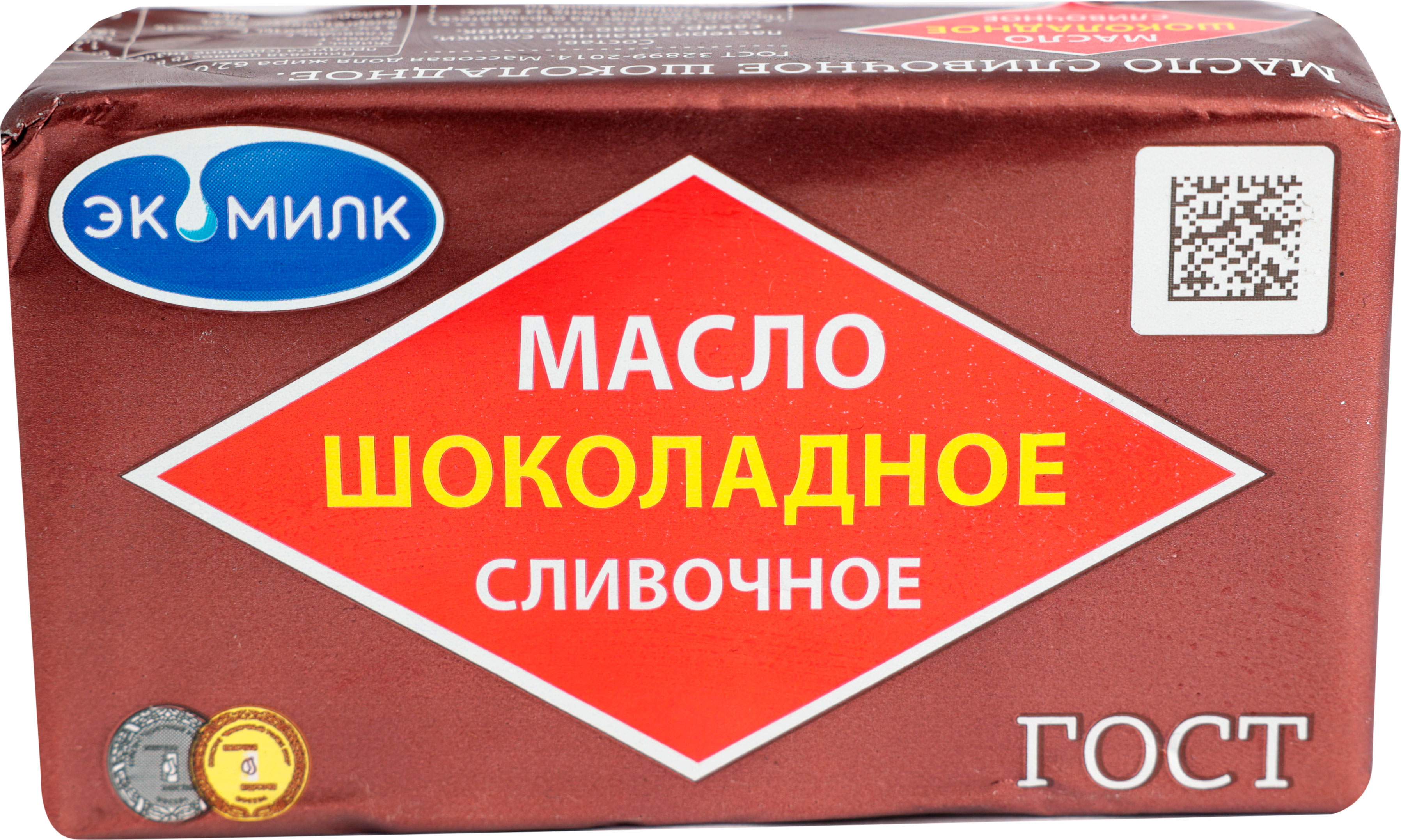 

Масло сливочное Экомилк Шоколадное 62%