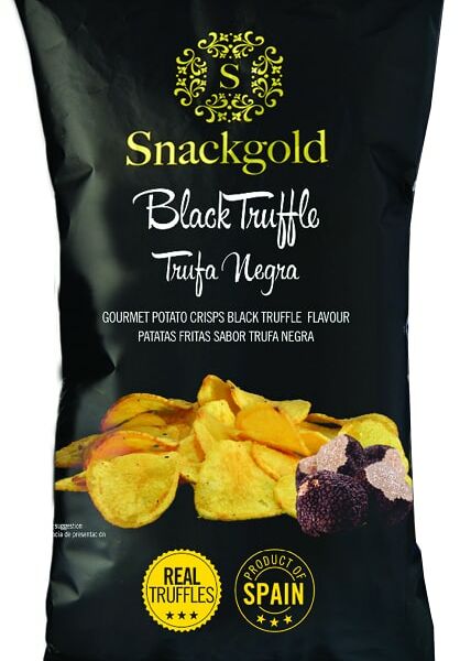 Чипсы Snackgold картофельные Черный Трюфель 125г