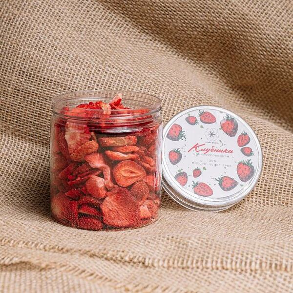 Клубничные слайсы сублимированные