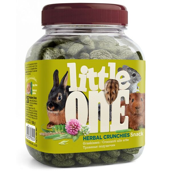 Лакомство для грызунов LITTLE ONE Травяные подушечки 100 г