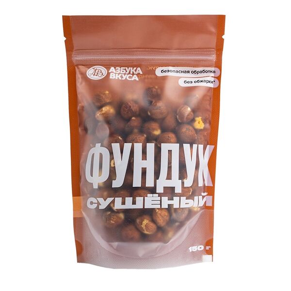 Орехи Азбука Вкуса фундук сушеный натуральный