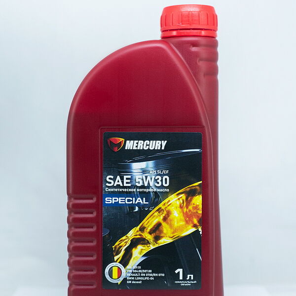 Моторное масло Mercury SAE 5W-30 API SL/CF 1л