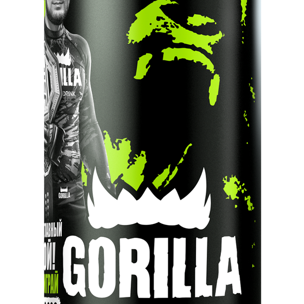 Напиток энергетический Gorilla, 450мл