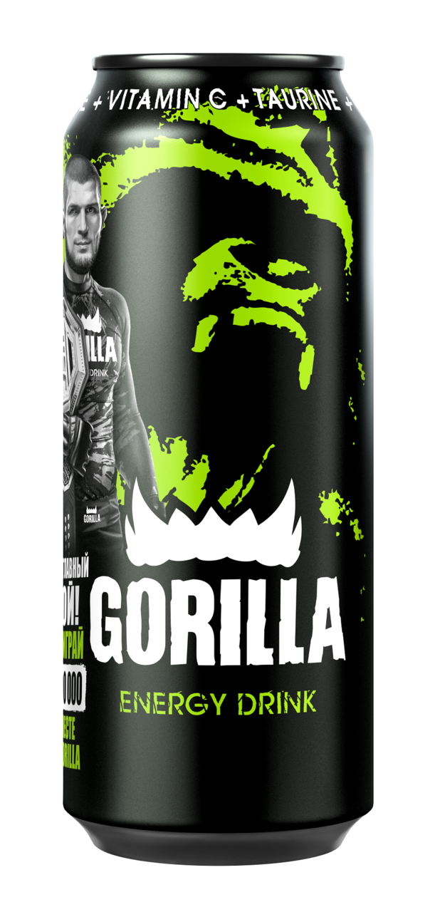 

Напиток энергетический Gorilla, 450мл