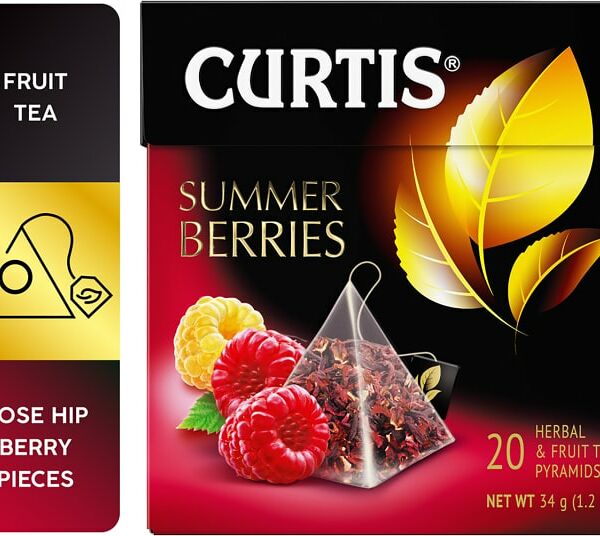 Чай фруктовый Curtis Summer Berries 20*1.7г