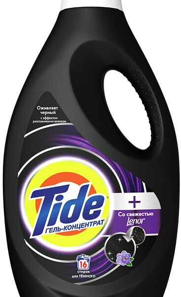 Гель для стирки Tide со Свежестью Lenor для черного белья 16 Стирок 1.04л
