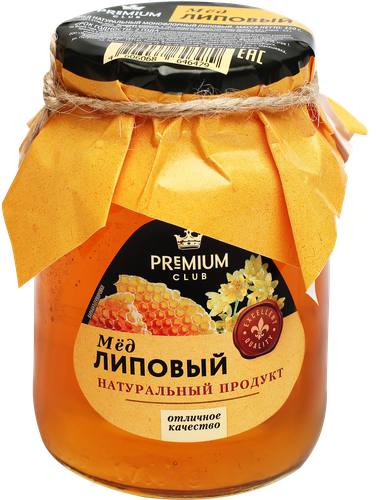 

Мед липовый PREMIUM CLUB, 350г