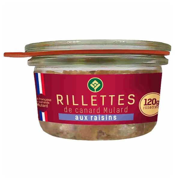 Рийет Галерея вкуса с изюмом Rilletes de canard aux raisins 120г Беларусь
