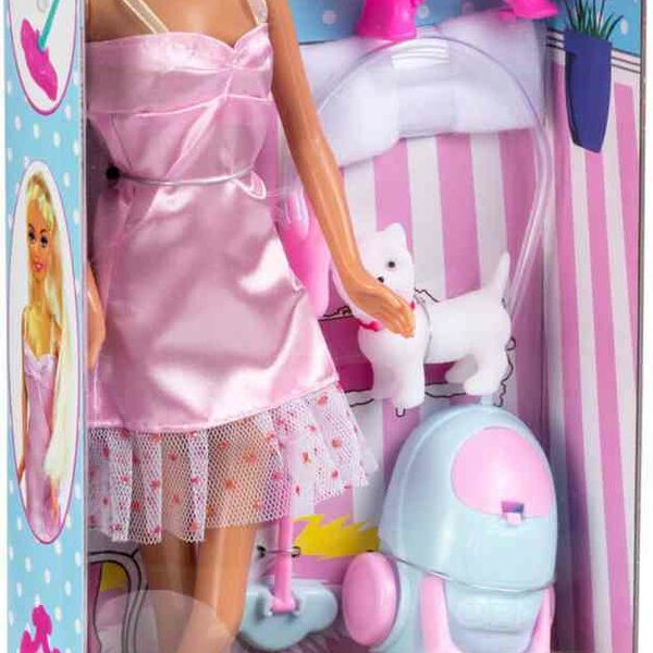 Набор с куклой Ася Уборка