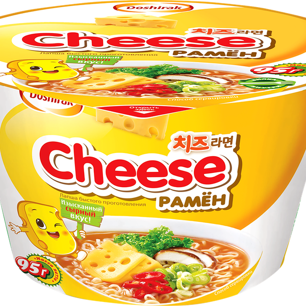Лапша Doshirak Cheese рамен с сыром